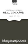 Müellifi Bilinmeyen Manzum / Bir Hz. Ali Cenknamesi
