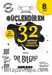 8. Sınıf Güçlendiren 32 Haftalık Dil Bilgisi Kazanım Denemeleri (Video Çözümlü)