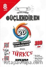 8.⁠ ⁠Sınıf Güçlendiren Türkçe 20'li Konu Tekrar Denemesi (Video Çözümlü)