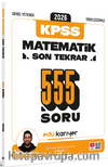 2026 KPSS Genel Yetenek Matematik Son Tekrar 555 Soru