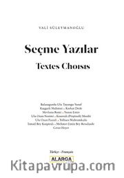 Seçme Yazılar (Türkçe-Fransızca)