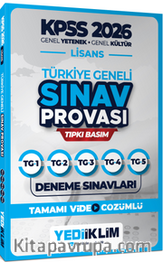 2026 KPSS Lisans Genel Yetenek Genel Kültür Türkiye Geneli Video Çözümlü Denemeler