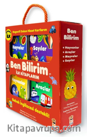 Ben Bilirim İngilizce Destekli İlk Kitaplarım (4 kitap + 6 Magnetli Dokun Hisset Kart)
