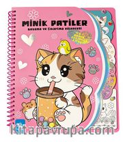 Minik Patiler Boyama ve Çıkartma Eğlencesi (Spiralli)