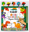 Dinozor Gizli Çıkartmalar Boyama Kitabı