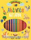 Hayvanlar Aktivite Kitabım (10 Adet Kalem ile Birlikte)