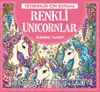 Renkli Unicornlar / Yetişkinler İçin Boyama