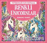 Renkli Unicornlar / Yetişkinler İçin Boyama