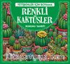 Renkli Kaktüsler / Yetişkinler İçin Boyama