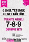 2026 KPSS Genel Yetenek Genel Kültür Tamamı Çözümlü Türkiye Geneli 7-8-9 (3'lü Deneme Seti)