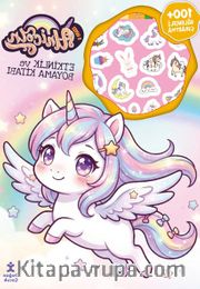 Unicorn Çok Çıkartmalı Boyama Kitabı