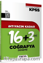 KPSS İhtiyacın Kadar Coğrafya 16+3 Deneme