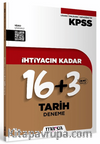 KPSS İhtiyacın Kadar Tarih 16+3 Deneme