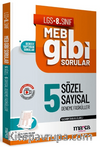 LGS 8. Sınıf MEB Gibi Sorular Fasiküller Halinde 5 Sözel ve Sayısal Deneme