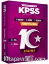 KPSS 2026 Türkiye Geneli 10 Deneme Kolaydan Zora Hedef-Süre-Sonuç