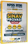 2026 KPSS Lisans Genel Yetenek Genel Kültür Türkiye Geneli Sınav Provası Tıpkı Basım 11-12-13 Deneme Sınavları Tamamı Video Çözümlü