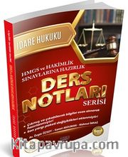 HUKAL HMGS-Hakimlik İdare Hukuku Ders Notları