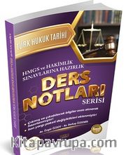 HUKAL HMGS-Hakimlik Türk Hukuk Tarihi Ders Notları