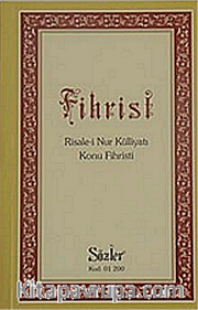 Fihrist <br /> Risale-i Nur Külliyatı Konu Fihristi (Orta Boy)