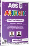2027 AGS Ahenk Serisi / Mevzuat - Anayasa Video Ders Notu