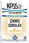 KPSS Lise - Ortaöğretim ÖSYM Çıkmış Soru Tıpkı Basım Son 7 Yıl Video Çözümlü Kitapçıkları