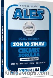 ALES Sözel Yetenek Tamamı Çözümlü Son 10 Sınav Çıkmış Sorular