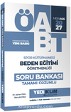 2027 MEB AGS ÖABT Spor Kütüphanesi Beden Eğitimi Öğretmenliği Tamamı Çözümlü Soru Bankası