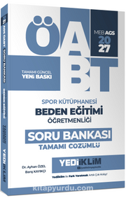 2027 MEB AGS ÖABT Spor Kütüphanesi Beden Eğitimi Öğretmenliği Tamamı Çözümlü Soru Bankası