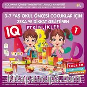 3-4-5-6-7 Yaş Çocuklar İçin IQ Zekâ ve Dikkat Geliştiren Akıl Oyunları Etkinlikleri