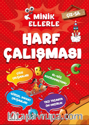 Minik Ellerle Çiz-Sil Harf Çalışması