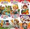Neşeli Sticker Boyama Kitabı (6'lı Set)