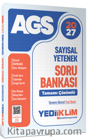 2027 MEB AGS Sayısal Yetenek Tamamı Çözümlü Soru Bankası