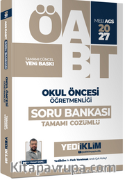 2027 MEB AGS ÖABT Okul Öncesi Öğretmenliği Tamamı Çözümlü Soru Bankası