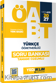 2027 MEB AGS ÖABT Türkçe Öğretmenliği Tamamı Çözümlü Soru Bankası