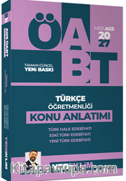 2027 MEB AGS ÖABT Türkçe Öğretmenliği Türk Halk Edebiyatı, Yeni Türk Edebiyatı, Eski Türk Edebiyatı Konu Anlatımı