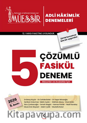 Müessir Adli Hakimlik Denemeleri 2026 / Çözümlü 5 Deneme