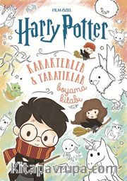 Film Özel Harry Potter Karakterler ve Yaratıklar Boyama Kitabı