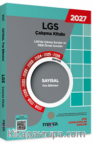 2027 MEB LGS Sayısal Fen Bilimleri Çalışma Kitabı Çıkmış Sorular ve Örnek Sorular Video Çözümlü
