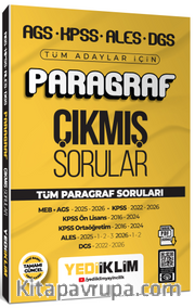 AGS  KPSS ALES DGS Tüm Adaylar İçin Paragraf Tamamı PDF Çözümlü Çıkmış Sorular