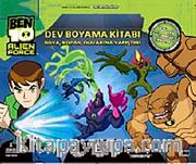 Ben 10 Alien Force Dev Boyama Kitabı