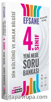 4.Sınıf Din Kültürü ve Ahlak Bilgisi Efsane Yeni Nesil Soru Bankası