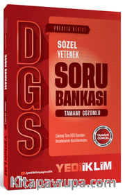 2027 DGS Prestij Serisi Sözel Yetenek Tamamı Çözümlü Soru Bankası