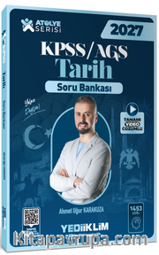 2027 KPSS AGS Atölye Serisi Genel Kültür Tarih Tamamı Video Çözümlü Soru Bankası