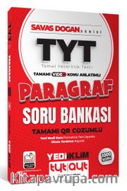 2027 TYT Savaş Doğan Serisi Tamamı Video Konu Anlatımlı ve QR Çözümlü Paragraf Soru Bankası
