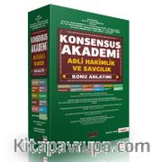 Konsensus Akademi Adli Hakimlik ve Savcılık Konu Anlatımı (12 Modül Modüler Set)