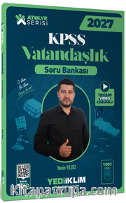 2027 KPSS Atölye Serisi Genel Kültür Vatandaşlık Tamamı Video Çözümlü Soru Bankası