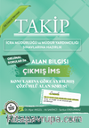 Takip İcra Müdürlüğü Alan Bilgisi Çıkmış Soru Bankası