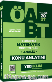2027 MEB AGS ÖABT  İlköğretim Matematik Öğretmenliği -Analiz Konu Anlatımı