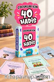 Çocuklar İçin 40 Hadis Kartı