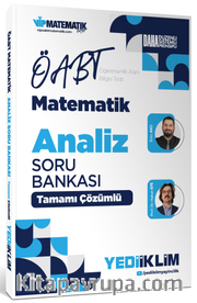 2027 ÖABT Matematik Öğretmenliği Analiz Tamamı Çözümlü Soru Bankası